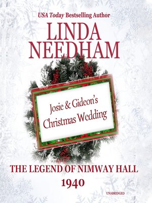 cover image of 1940, Josie and Gideon's Christmas Wedding